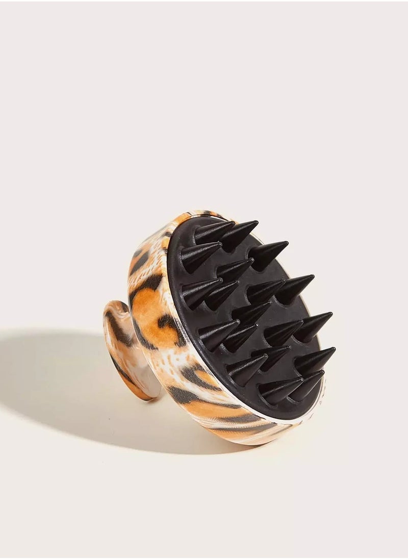 Generic Leopard Shampoo Massage Comb  - Image 1