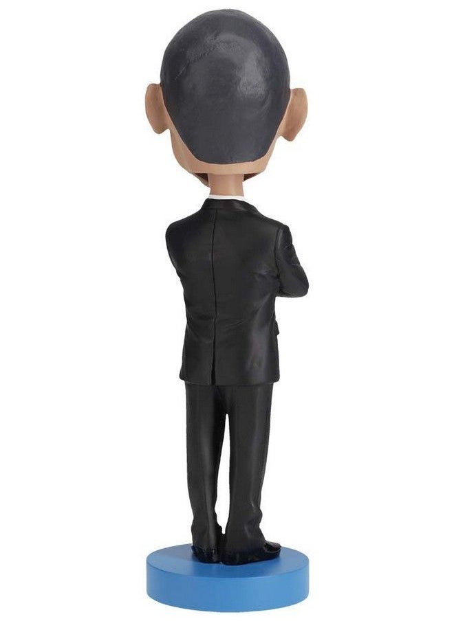 Royal Bobbles - Barack Obama Bobblehead Premium Polyresin Lifelike Figure Unique Serial Number Exquisite Detail - Image 1