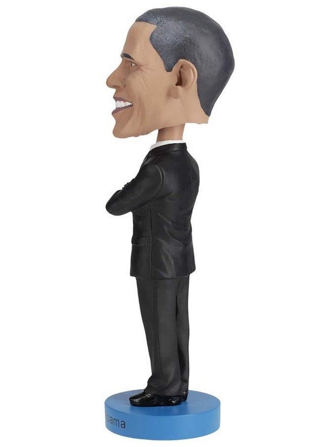 Royal Bobbles - Barack Obama Bobblehead Premium Polyresin Lifelike Figure Unique Serial Number Exquisite Detail - Image 1