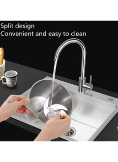 Arabest Electric Food Processor, Stainless Steel Meat Grinder with 4 Sharp Blades, Small Electric Food Chopper for Vegetables, Nuts and Fruits (2L)  - Image 4