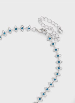 Ginger Evil Eye Short Necklace  - Image 3