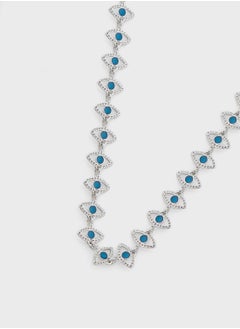 Ginger Evil Eye Short Necklace  - Image 2
