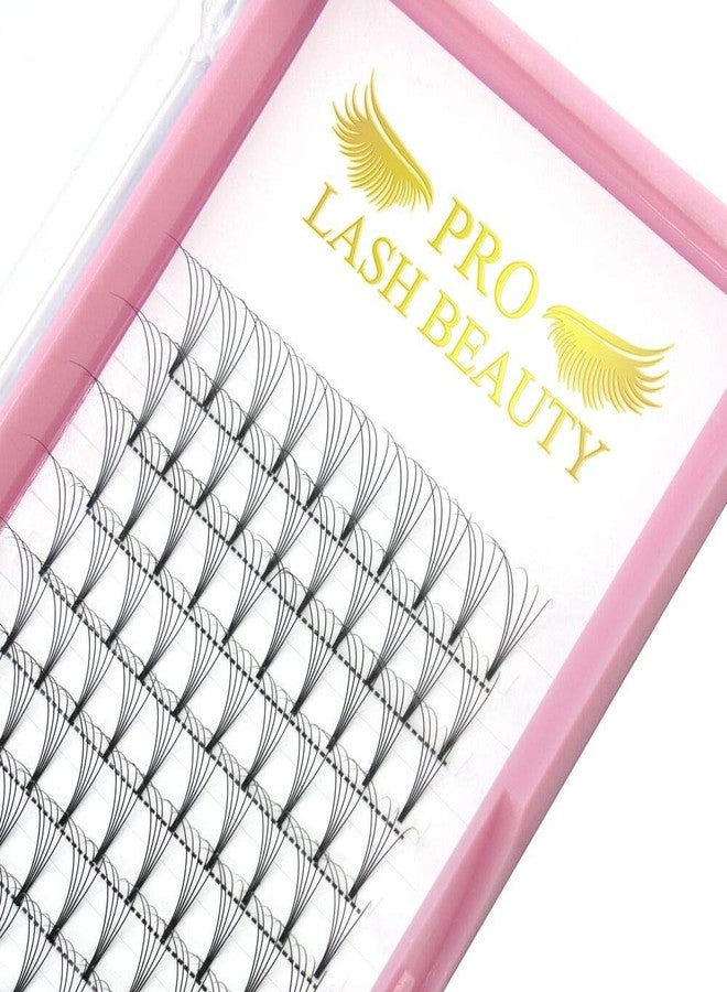 PRO LASHBEAUTY Premade Volume Eyelash Extensions 5D-C-0.10-16 Short Stem Premade Fans Eyelash Extensions 9 to 20 mm Pre made Lash Fans 3D 5D 7D Volume Lash Extensions .07 .10 C D Curl(5D-C-0.10,16mm) - Image 1