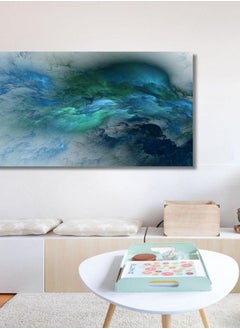 Turquoise Abstract Turquoise Wall Art Abstract Print,Large Abstract Art Turquoise Wall Decor Abstract Canvas,Canvas Wall Art,Canvas Wall Art