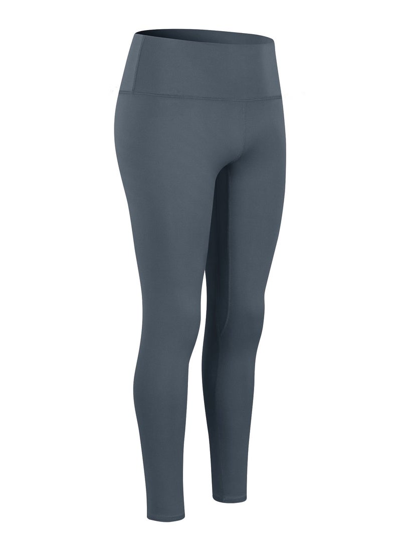 Loquat Women Quick Dry Breathable Elastic Trousers Grey - Image 1