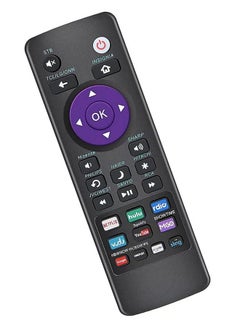 UBay Universal Remote Control Compatible With Roku Tvs Tcl Sanyo Lg Rca Philips Hitachi Haier Onn Insignia Hisense Sharp Jvc Roku Tv And Roku Streaming Boxes Roku 1 2 3 4 Hd Lt Xs Xd Ir.  - Image 1