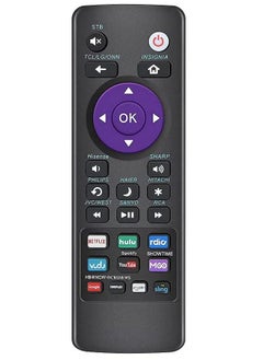 UBay Universal Remote Control Compatible With Roku Tvs Tcl Sanyo Lg Rca Philips Hitachi Haier Onn Insignia Hisense Sharp Jvc Roku Tv And Roku Streaming Boxes Roku 1 2 3 4 Hd Lt Xs Xd Ir.  - Image 3