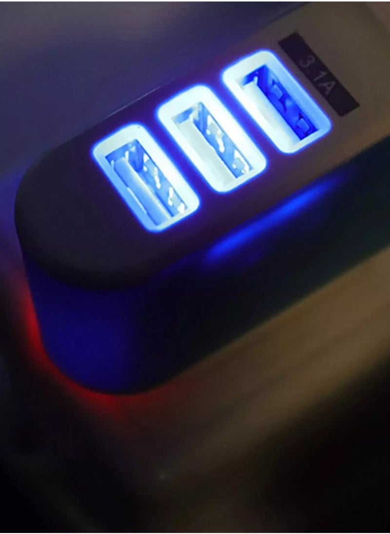 Generic 3 USB Charger Head  - Image 2