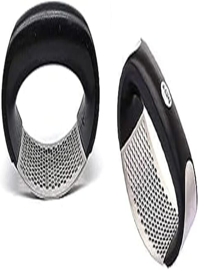 OR Stainless Steel Manual Garlic Press Crusher Squeezer Masher Home Kitchen Tool + Stainless steel manual garlic presser 