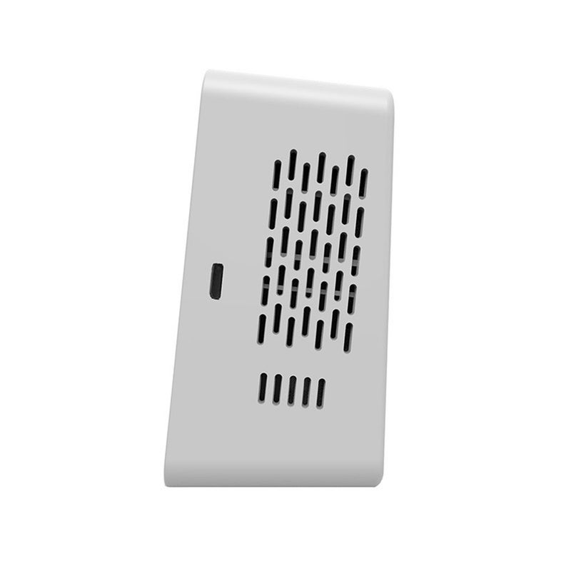 Air Quality Monitor: White, Portable, Large Display - Tuya WiFi Smart Detector with PM2.5, CO2, TVOC, HCHO, Temperature & Humidity - Image 5