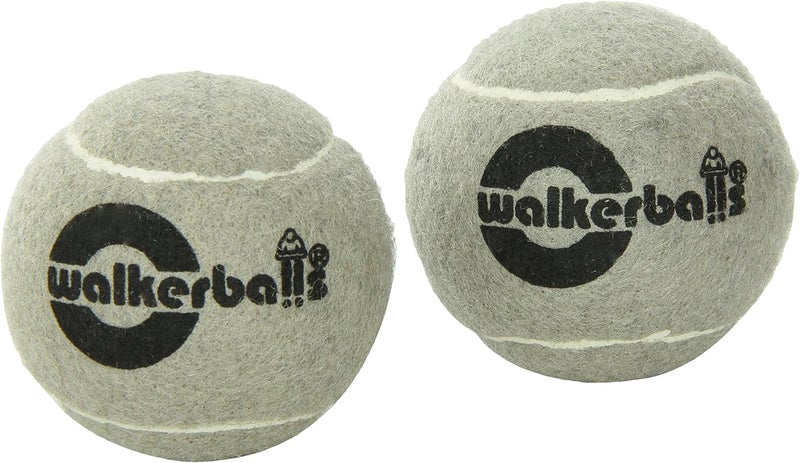 DMI DMI Walkerballs Walker Tennis Ball Glides Package of 2 Gray  - Image 1