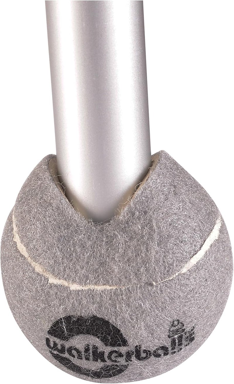 DMI DMI Walkerballs Walker Tennis Ball Glides Package of 2 Gray  - Image 4