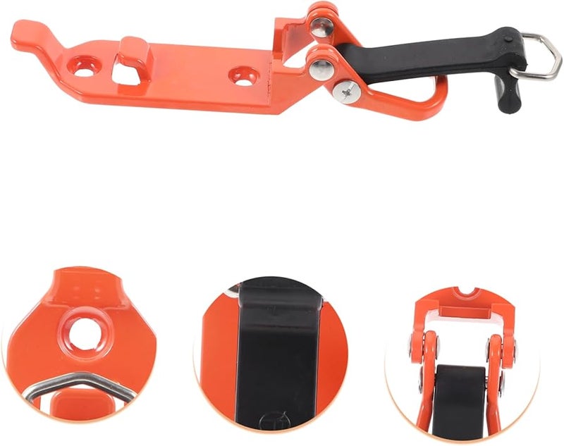 Zinc Alloy Roof Rack Shovel Mounts Adjustable Metal Clamp Tool Holder 2 Pack - Image 4