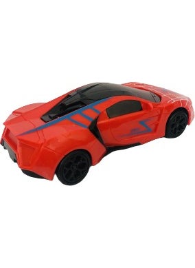 Can Oyuncak - Can Toy Battery Operated Spiderman Car with Sound and Light Spiderman Car - Image 1
