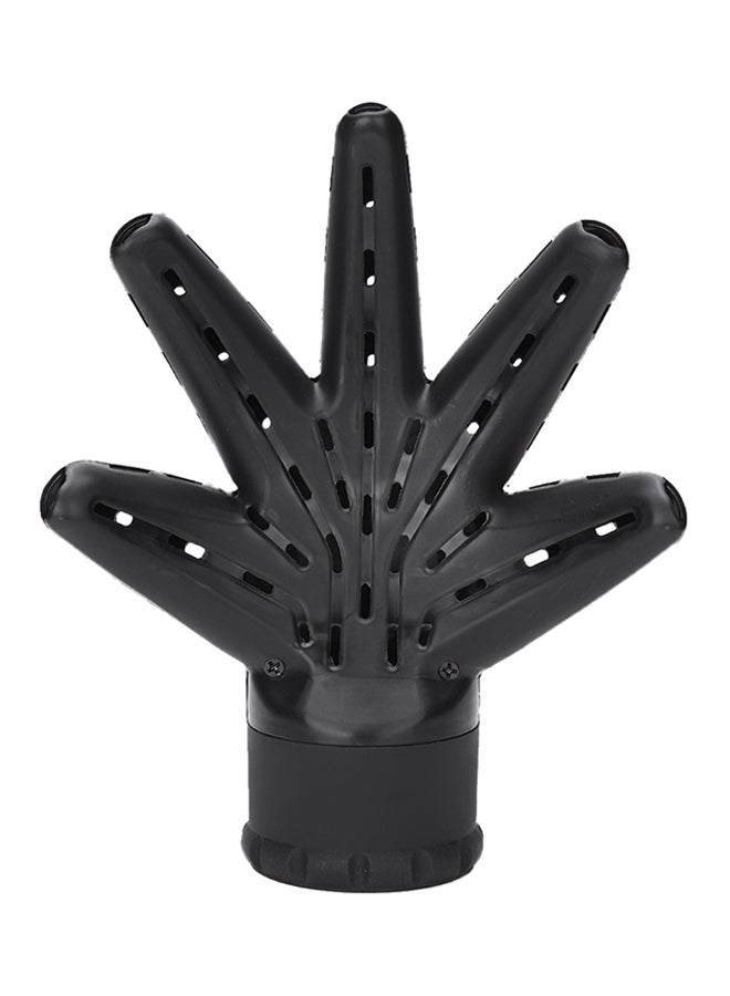 ANSELF Hand Shape Hair Diffuser Black - Image 1