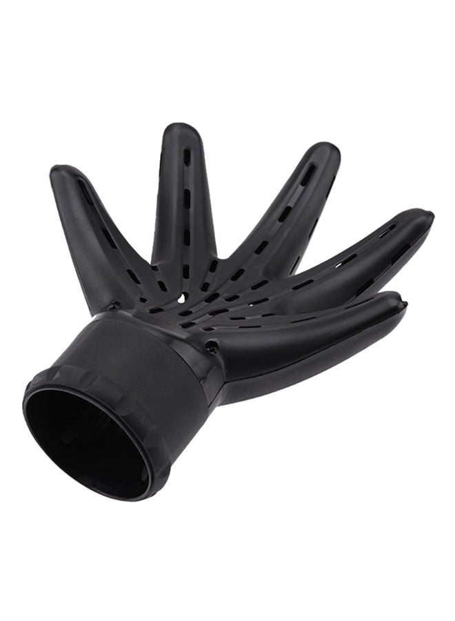 ANSELF Hand Shape Hair Diffuser Black - Image 3
