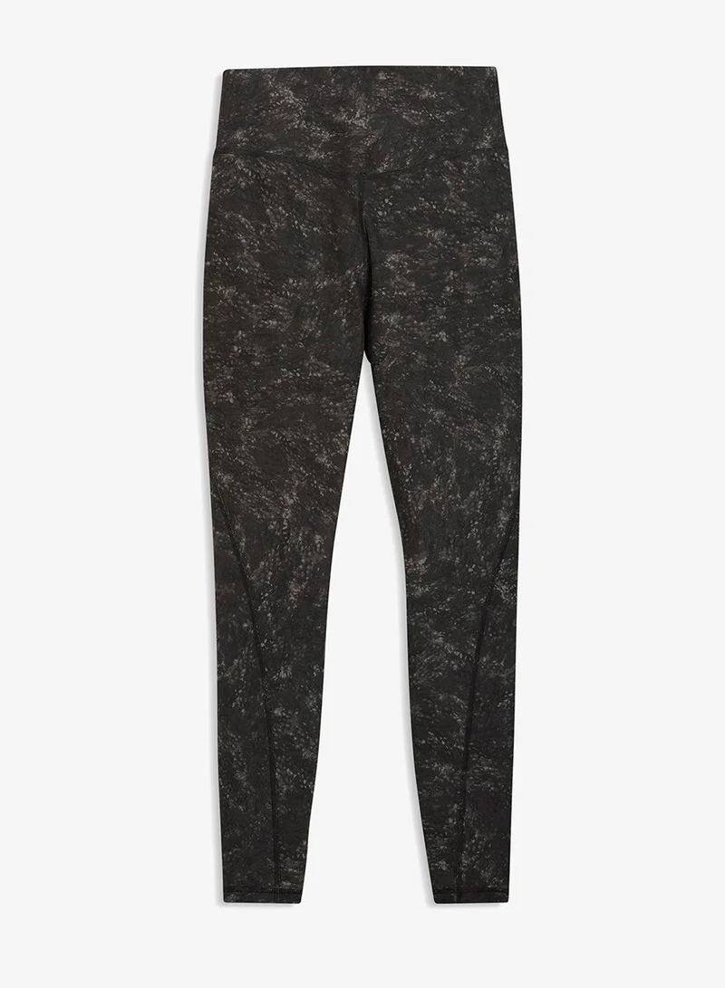 Puma PUMA Black Cloudspun High-Waist Aop Tights for Women | Best Price UAE