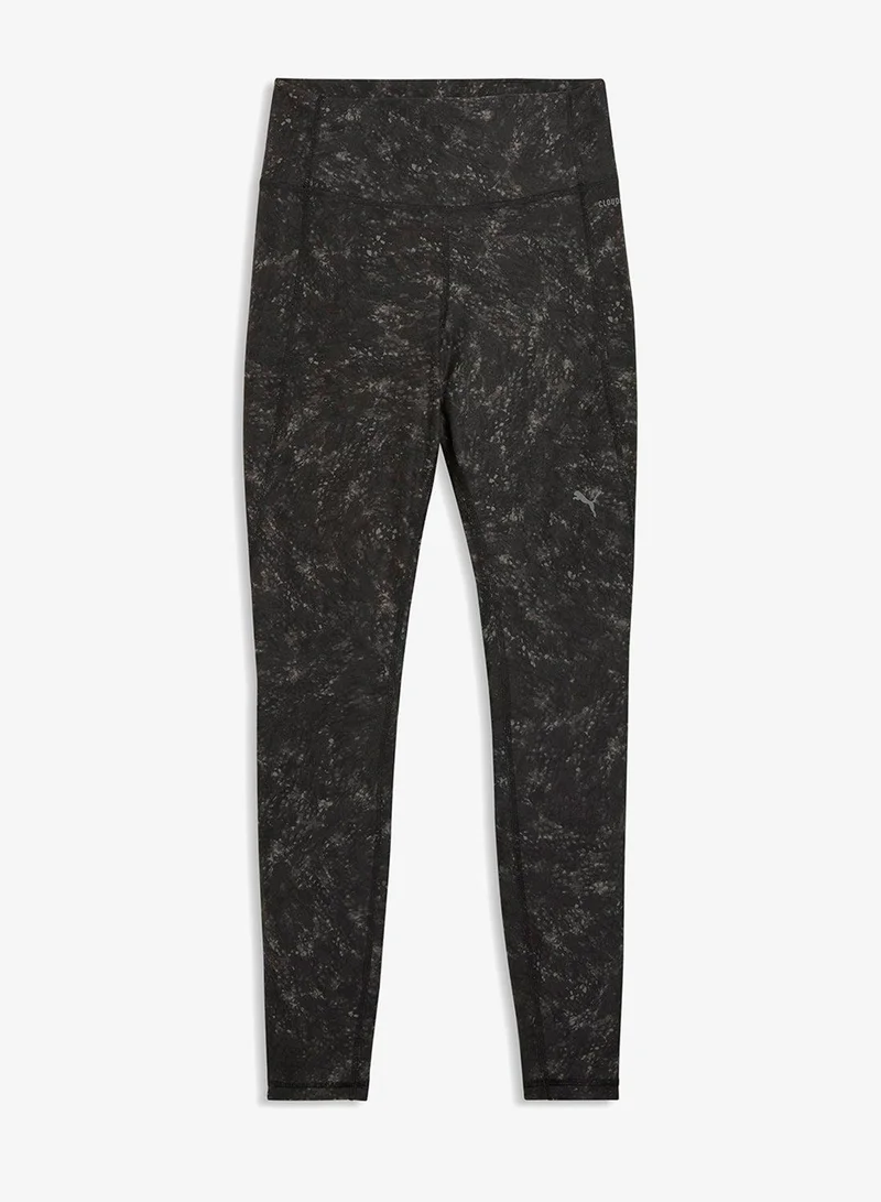 Puma PUMA Black Cloudspun High-Waist Aop Tights for Women | Best Price UAE