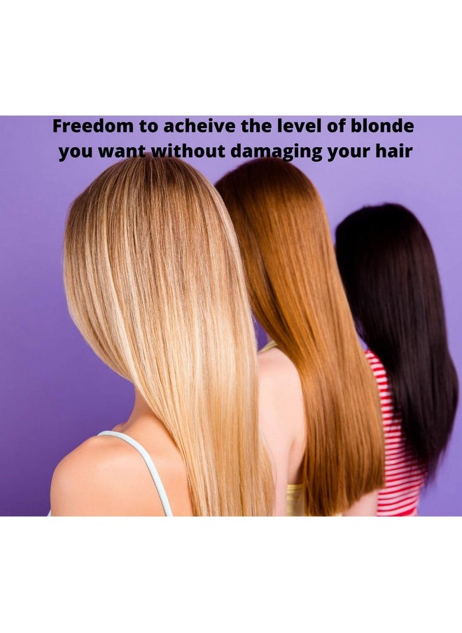 Blond Forte 1.1 Pound Tub (17.6 Ounces) Perfect Blond Extra Strength Professional Hair Dye Toner Lightener Bleach -Made in Italy  - Image 4