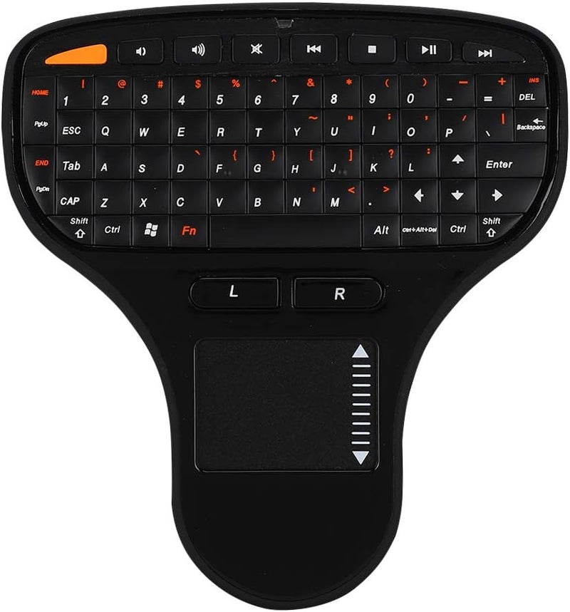 klarako Keyboard, 2 in 1 Multimedia Keyboard with Trackball Mouse and Touchpad, Mini Keyboard QWERTY US Layout for TV Box, Laptop, Computer, 2000 / XP/, Linux, - Image 5