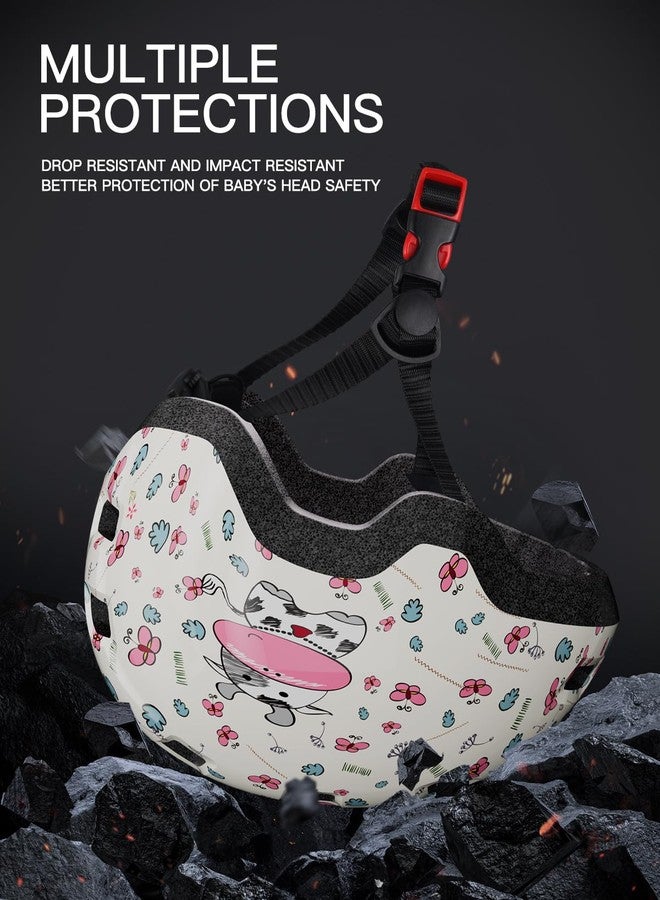 Bimalsic Kids/Toddler Bike Helmet for Infant/Baby to Children 1/2/3/4/5/6/7/8 Years Old, Kids Helmets Ages 1-2/2-4/3-5/5-8,Skateboard Helmets for Boys and Girls-XS-Cow - Image 3