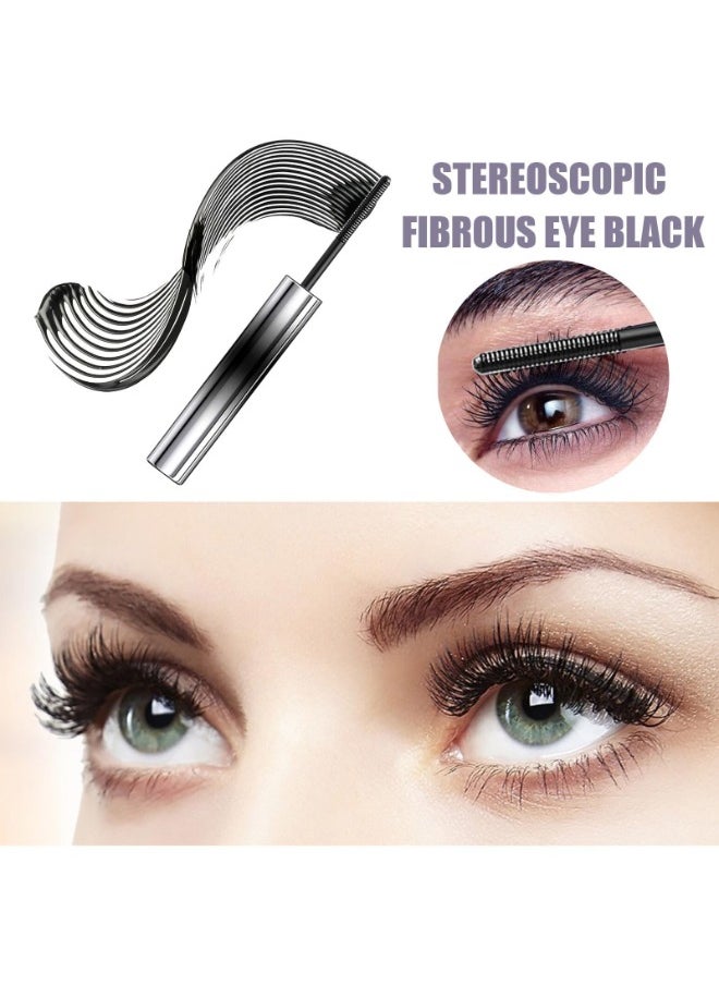 Judydoll Iron Strong Mascaracurling Lash Mascara Judy Doll,- 3d Curling Eyelash Iron Mascara, Waterproof and Not Easy To Smudge 1 Pcs ( black)  - Image 2