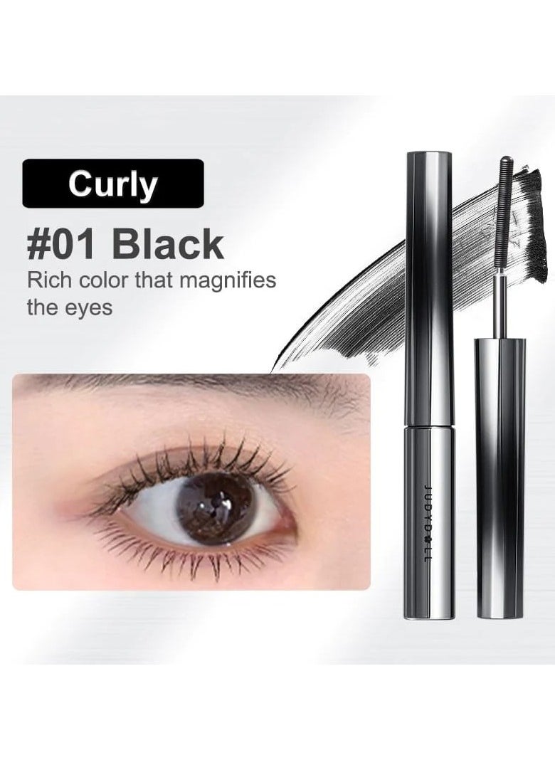 Judydoll Iron Strong Mascaracurling Lash Mascara Judy Doll,- 3d Curling Eyelash Iron Mascara, Waterproof and Not Easy To Smudge 1 Pcs ( black)  - Image 5