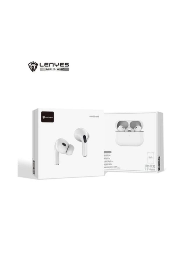 Lenyes Wireless Earbuds White Air 5 - Image 2