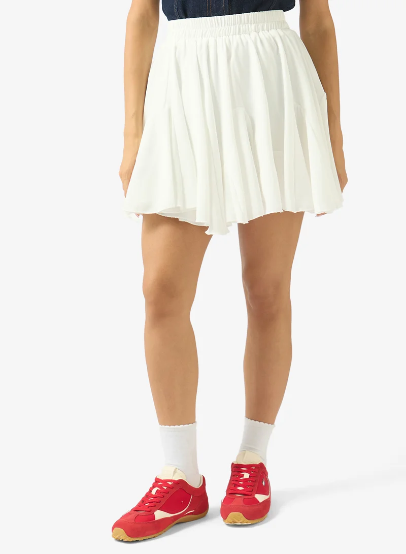Ginger Pleated Mini Skirt