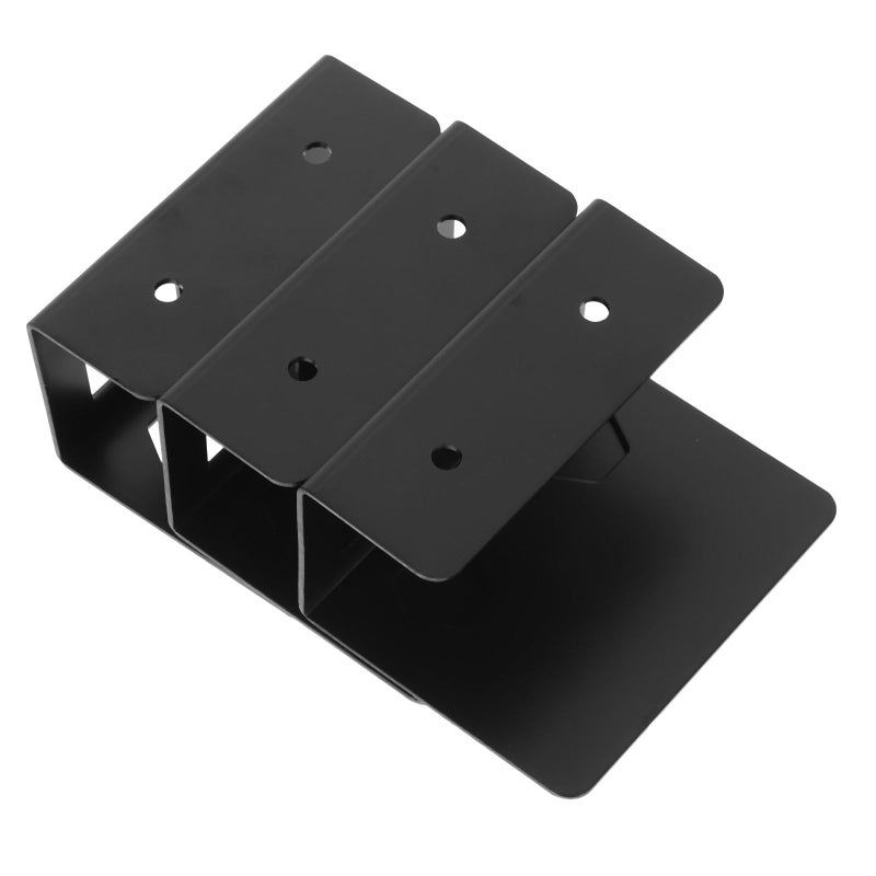 Metal Under Desk Laptop Mount Holder with Protective Pad 3pcs Set - Image 2