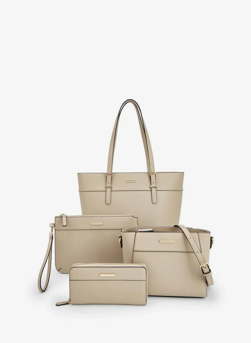 سيليست 4-Piece Tote Bag Set With Solid Design