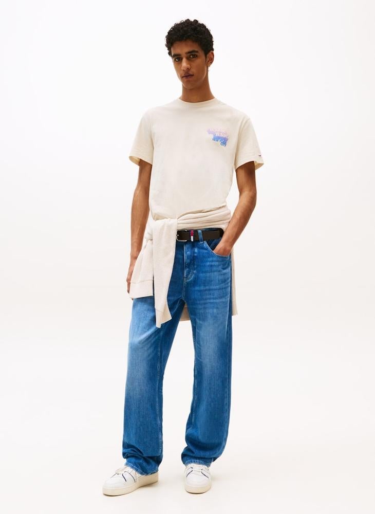 تومي جينز تيشيرت بأكمام قصيرة بقصة عادية - Image 3