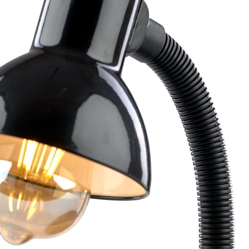 Oops Adjustable Desk Lamp with Clip – Flexible Arm for Convenient Lighting – Perfect for Study, Reading, and Work – Sleek and Modern Design - T805 – Black - Image 2