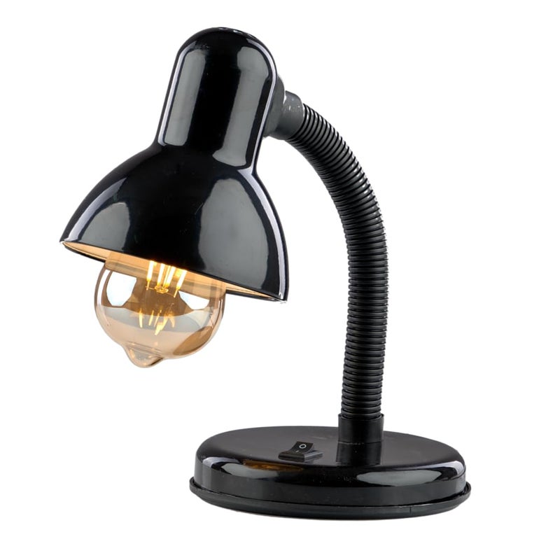 Oops Adjustable Desk Lamp with Clip – Flexible Arm for Convenient Lighting – Perfect for Study, Reading, and Work – Sleek and Modern Design - T805 – Black - Image 1