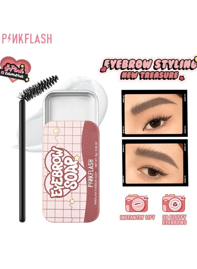 Pink Flash صابون الحواجب  - Image 2