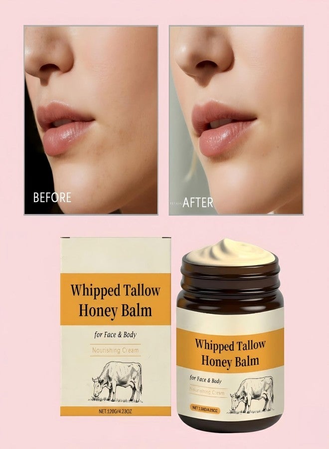 LANGSTON Whipped Beef Tallow Balm with Honey, 4.23oz - Image 4