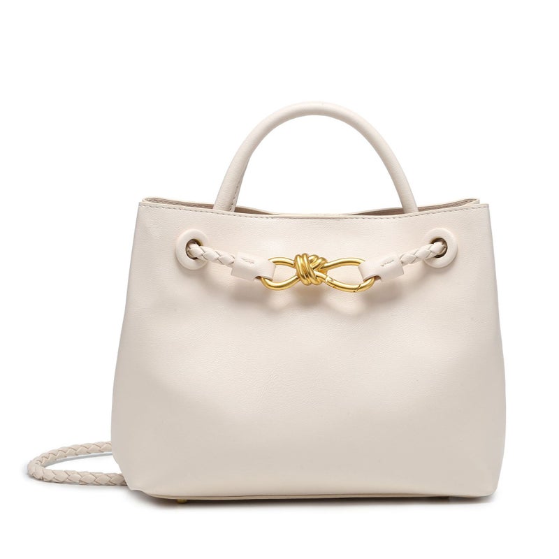 Selling Briefcase Style Genuine Leather Fashion Bow Women'S Satchel Large-Capacity Shoulder Tote Bag - Image 2