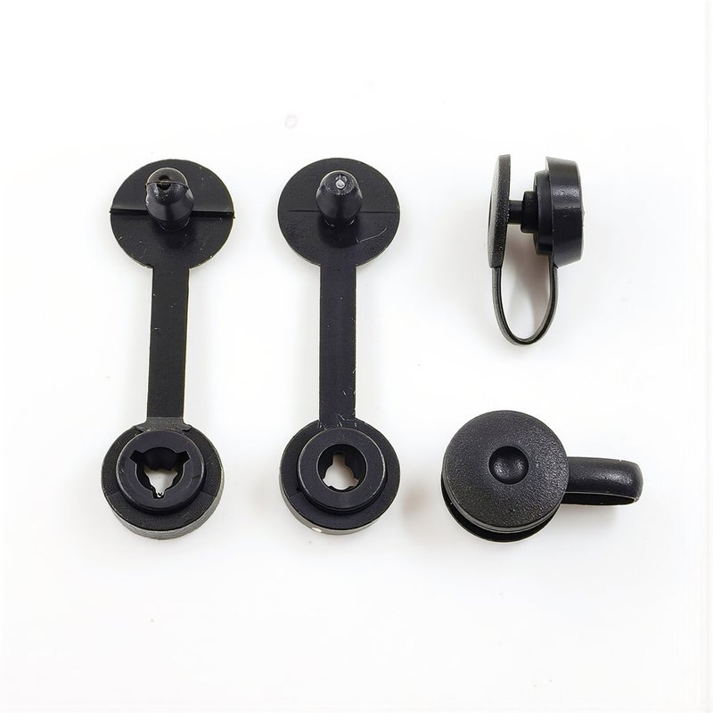 Lost Prevent Integrated Plastic Snap Buttons No Separate Parts Outdoor Weatherproof 60 pcs - Image 2