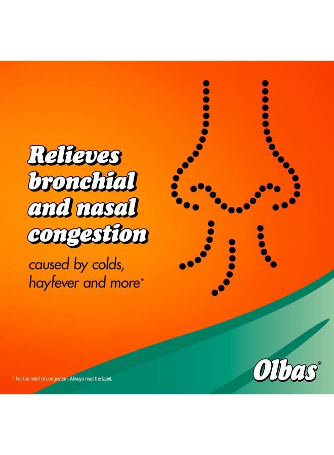 Olbas Inhalant Decongestant Oil for Adults | Fast Nasal Congestion Relief for Cold, Flu, Sinusitis & Allergies | Menthol, Eucalyptus & Peppermint Blend | 12ml - Image 4