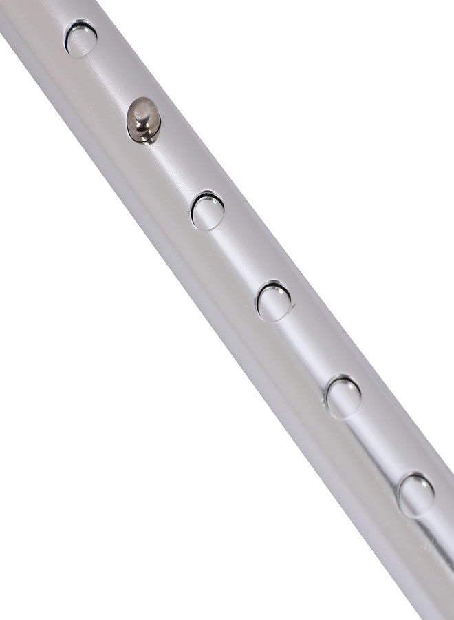 عصا مشي داعمة للمرفق من دكتور تورسو | قابلة لتعديل الارتفاع | مصنوعة من الألومنيوم بنسبة 100% | عكاز لمرضى كسور الساق | للرجال/النساء/كبار السن (رمادي) - Image 4