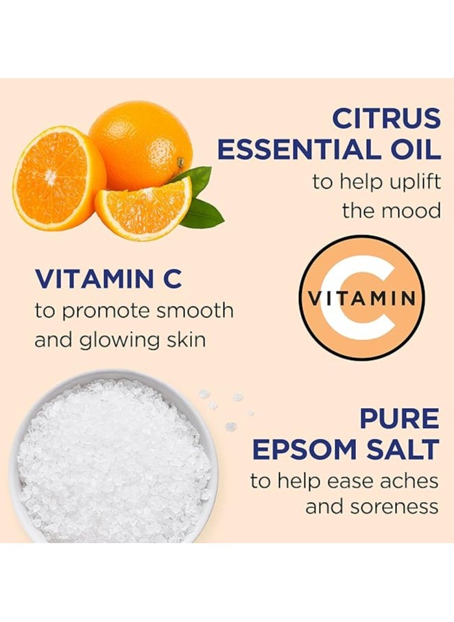 Dr Teal's Dr Teal's Epsom Bath Salt – 1.36kg, Vitamin C & Citrus Essential Oils  - Image 3
