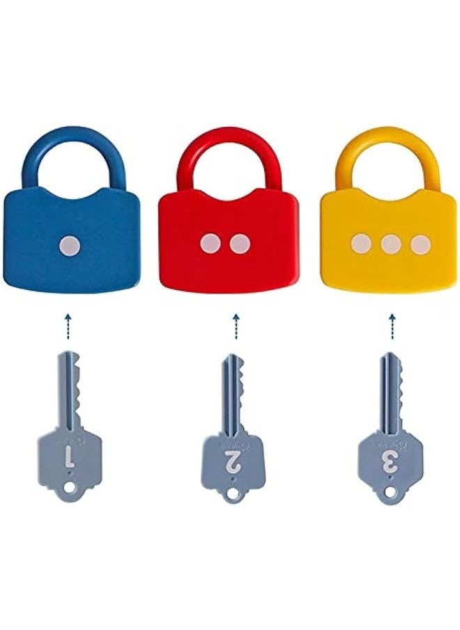 DURKU - Montessori Educational Toys: Kids Learning Locks - Numbers Matching & Counting\n - Image 1