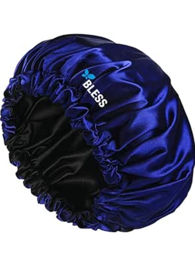 بليس ساتان بونيه أزرق - Image 1