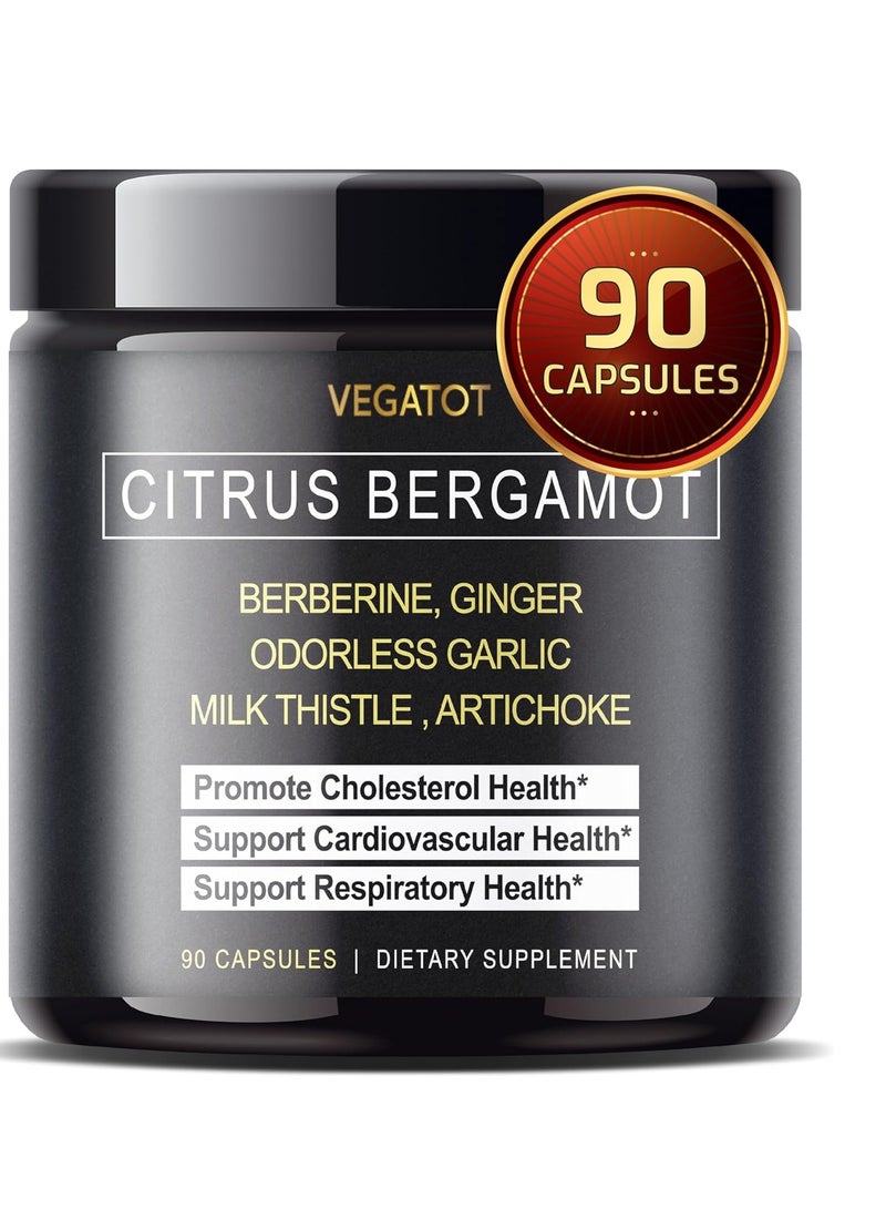 VEGATOT Citrus Bergamot 9500mg 90 Capsules - Image 1
