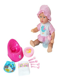 Hayati girl AMOURA-BABY AMOURA DOLL&WET B/O 18"  - Image 2