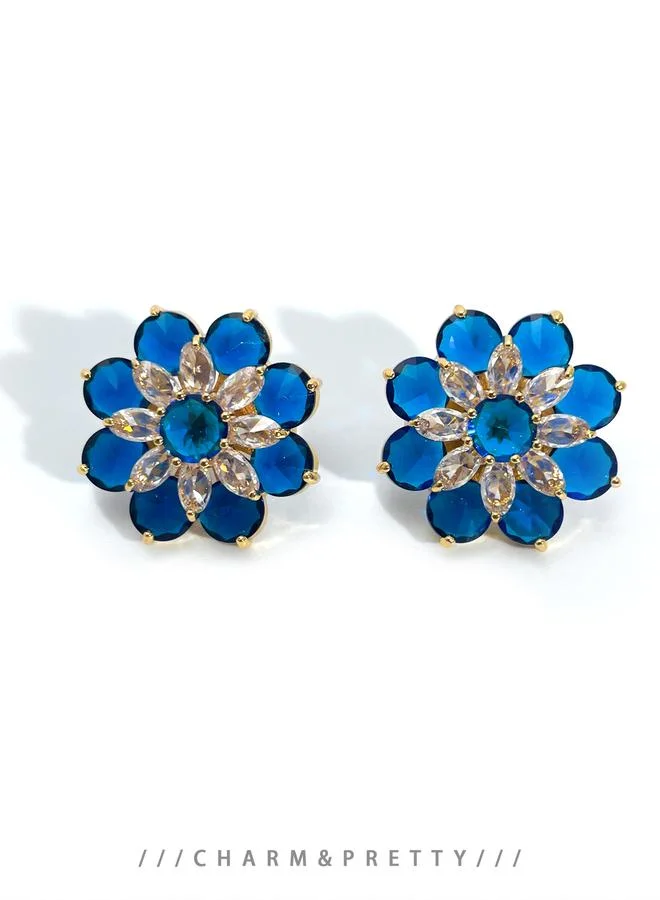 Take Two  Flower Stud Earrings for Women | Best Price UAE