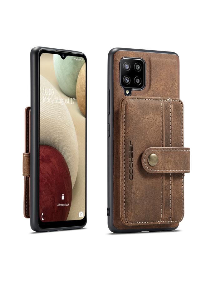 The Bros Case For Samsung Galaxy A42 5G RFID Blocking Anti-Theft Magnetic PU Phone Case