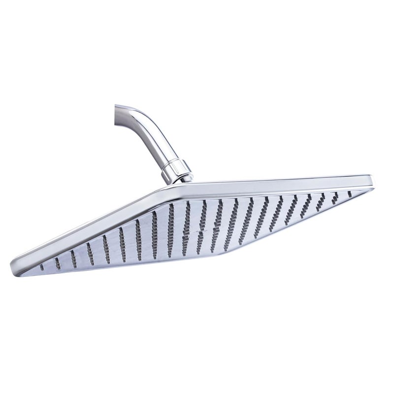 Mila India Mila Oceano Rain Shower MSXX0303CMABS shower head surface with Chrome Rain Shower Head Single Function Full Spray with Flow Control 3055 594mm - Image 3