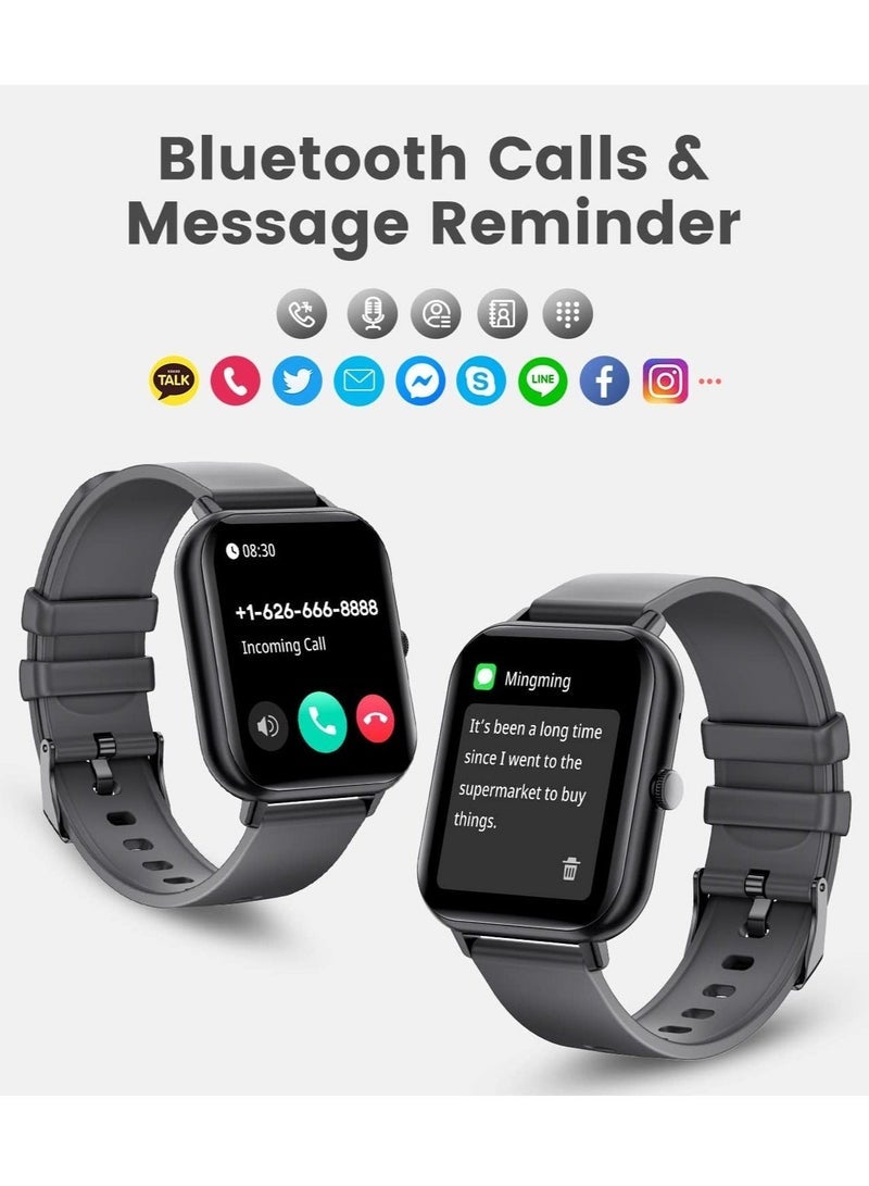 general 1.83-inch Smartwatch with Answer/Make Calls, Fitness Tracker Heart Rate Monitor, Sleep Monitor, Step Counter with 21 Sports Modes, IP68 Waterproof Smart Watch for Android/iPhones - Image 2