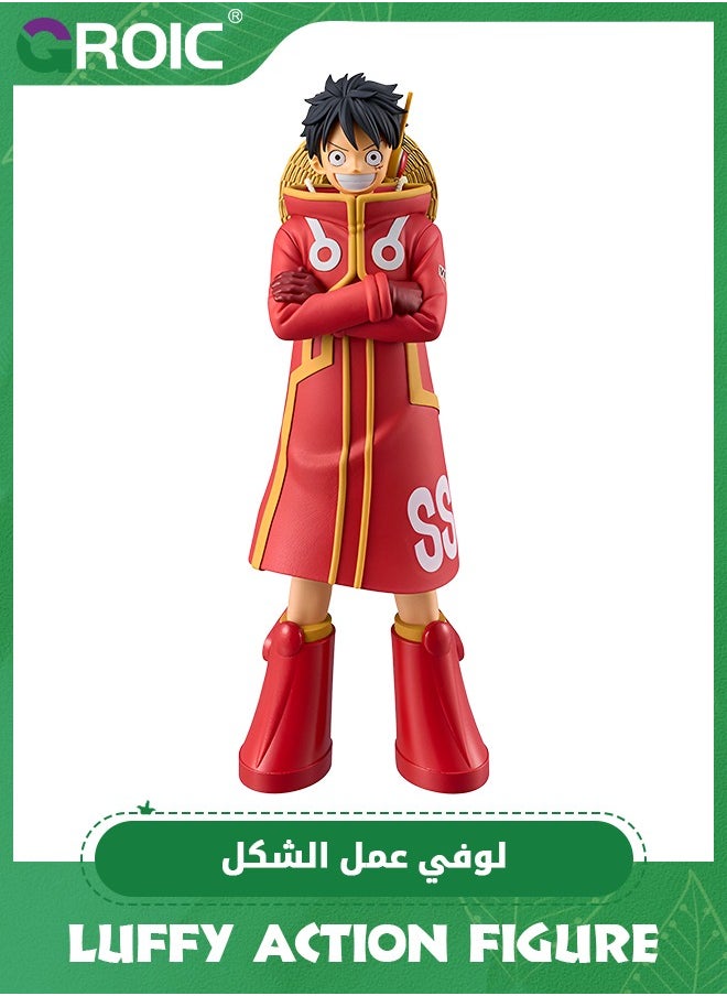 GROIC One Piece Anime Action Figure, 10" Egghead Monkey D. Luffy Action Figure, Collectible Action Figures Toy, Statue Model Toy for Collectors and Display, Gift Idea for Kids & Adults  - Image 1